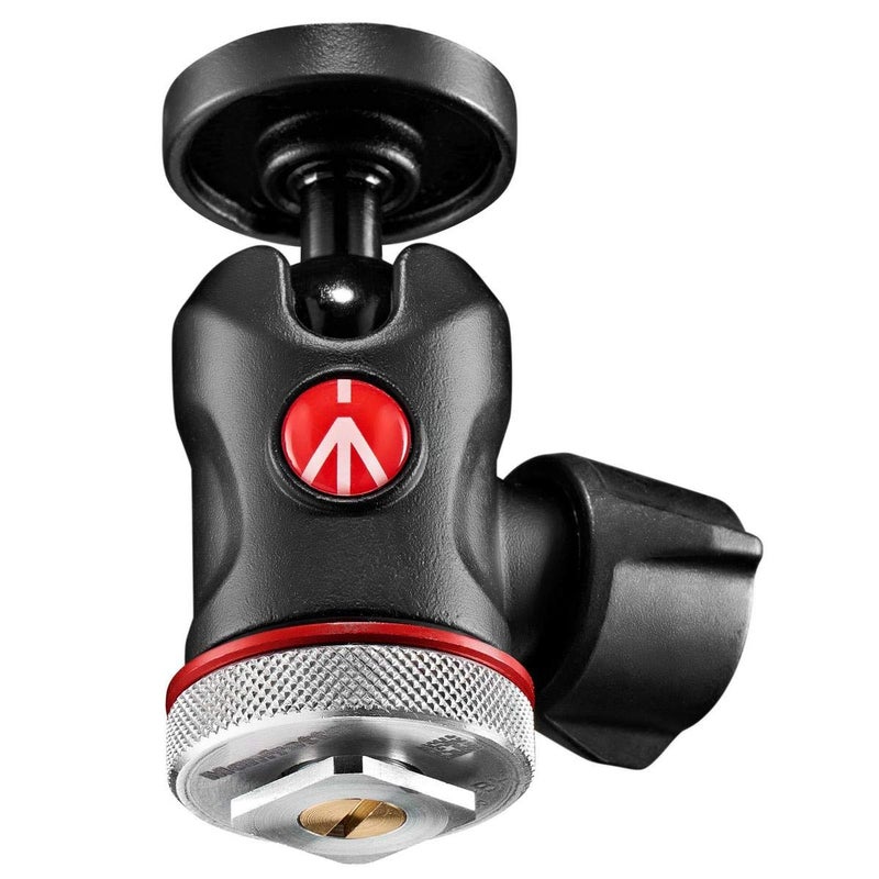 Manfrotto 492 LCD Micro Ball Head with Shoe Mount - Image 4